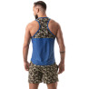 LEADER Débardeur CAMO RACER Bleu